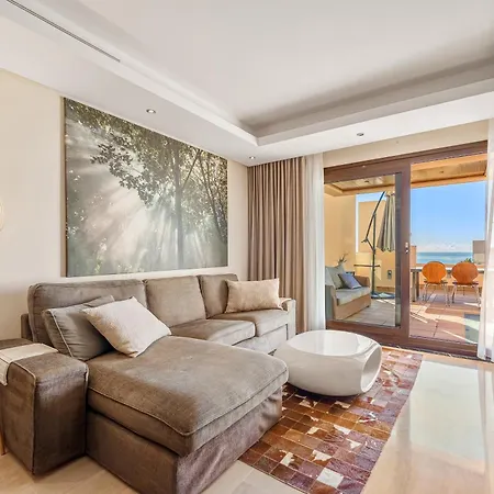 Exclusive 3 Bedroom Sea View With Private Pool Bahia De La Plata Daire Estepona