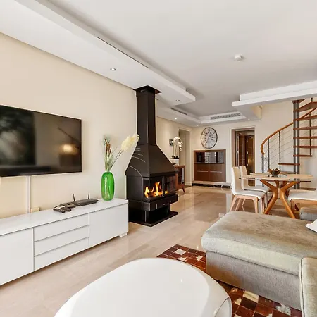 Exclusive 3 Bedroom Sea View With Private Pool Bahia De La Plata Daire Estepona