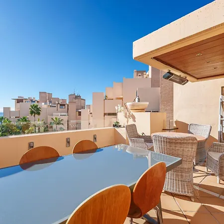 아파트 Exclusive 3 Bedroom Sea View With Private Pool Bahia De La Plata 에스테포나