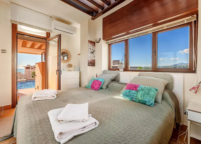 Exclusive 3 Bedroom Sea View With Private Pool Bahia De La Plata Lejlighed Estepona